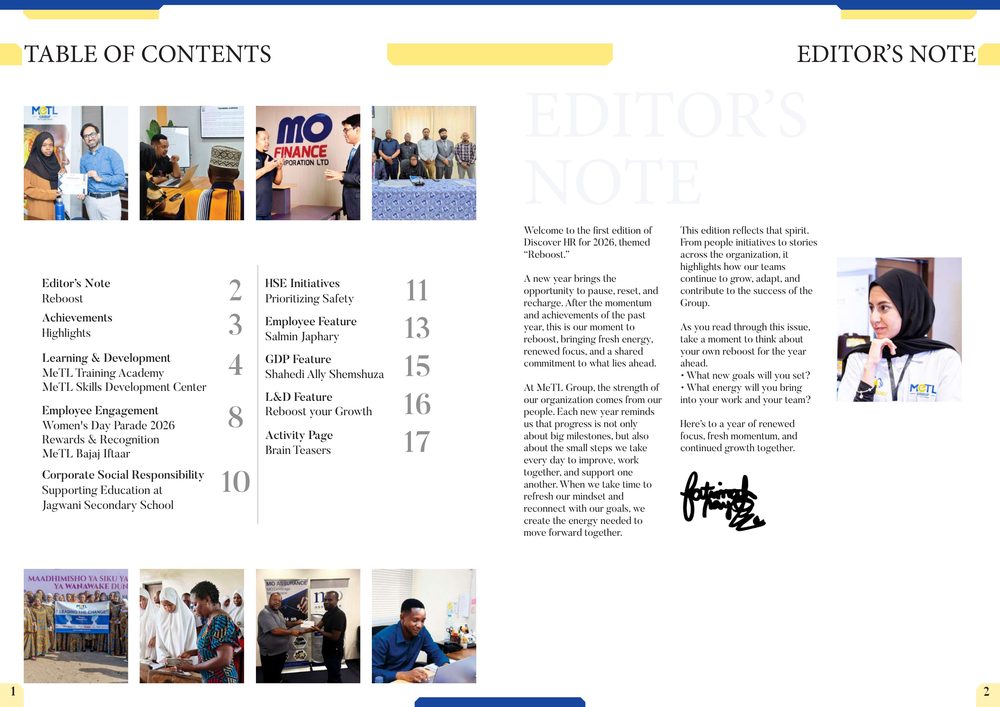 Discover HR Q1 2026 — Editor's Note & Contents